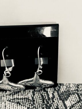 Whale pewter Earrings
4 available